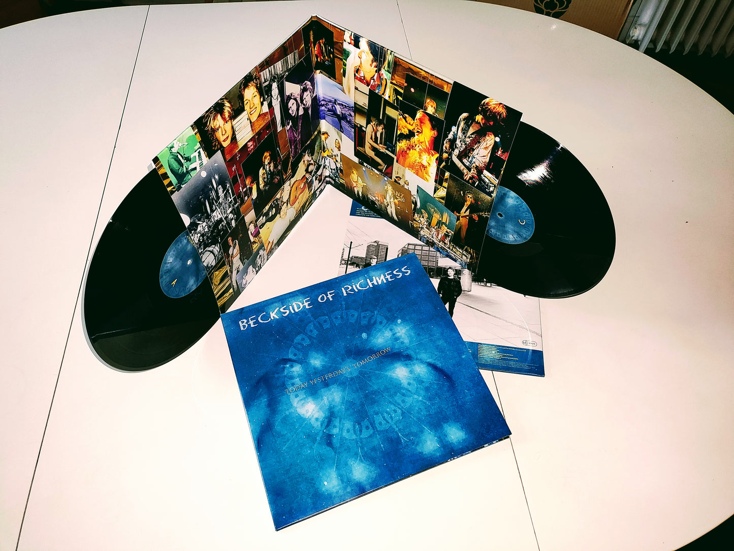 Vinyl Double Album "Today Yesterday's Tomorrow" by Beckside of Richness