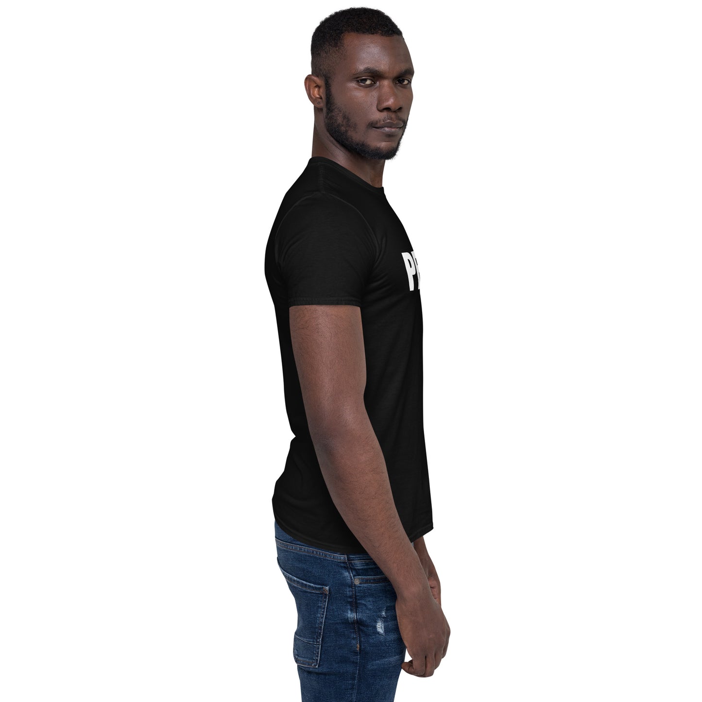 Short-Sleeve Unisex T-Shirt "PERFECT AS YOU ARE" black